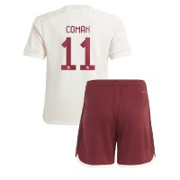 Bayern Munich Kingsley Coman #11 Rezervni Dres za djecu 2023-24 Kratak Rukav (+ Kratke hlače)